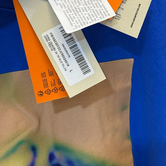 Off-white and Marcelo Burlón woman 3 T-shirt bundle L & XL - Picture 7 of 9